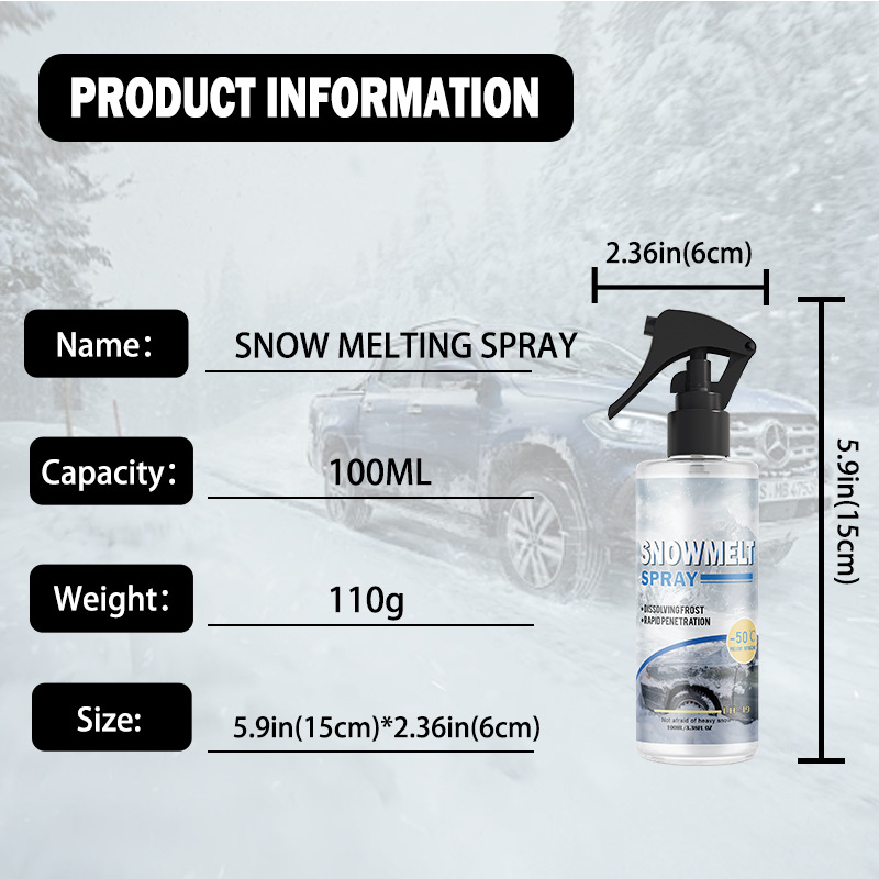 WINDSHIELD DE-ICER SPRAY