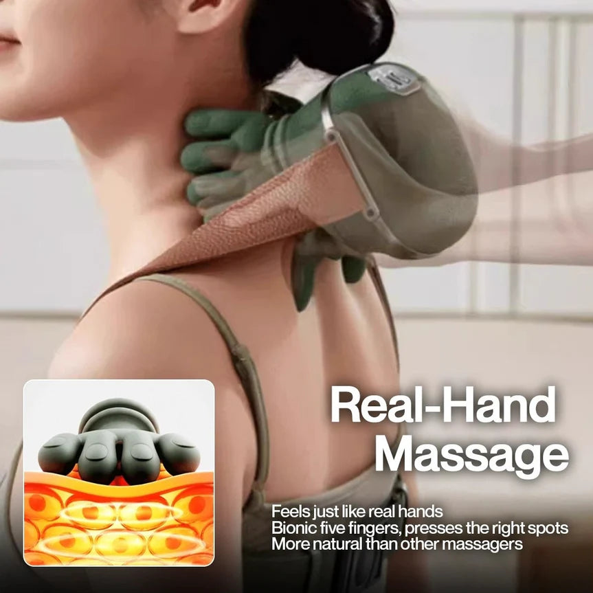 Real Relief - Portable Neck and Back Relaxing Massager