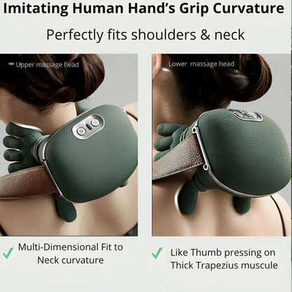 Real Relief - Portable Neck and Back Relaxing Massager