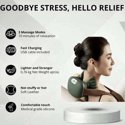 Real Relief - Portable Neck and Back Relaxing Massager
