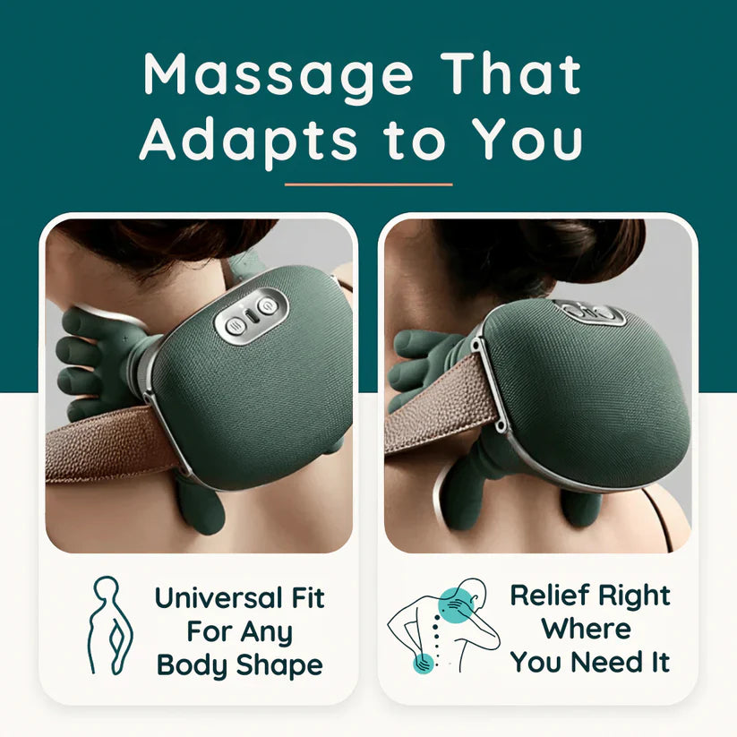 Real Relief - Portable Neck and Back Relaxing Massager