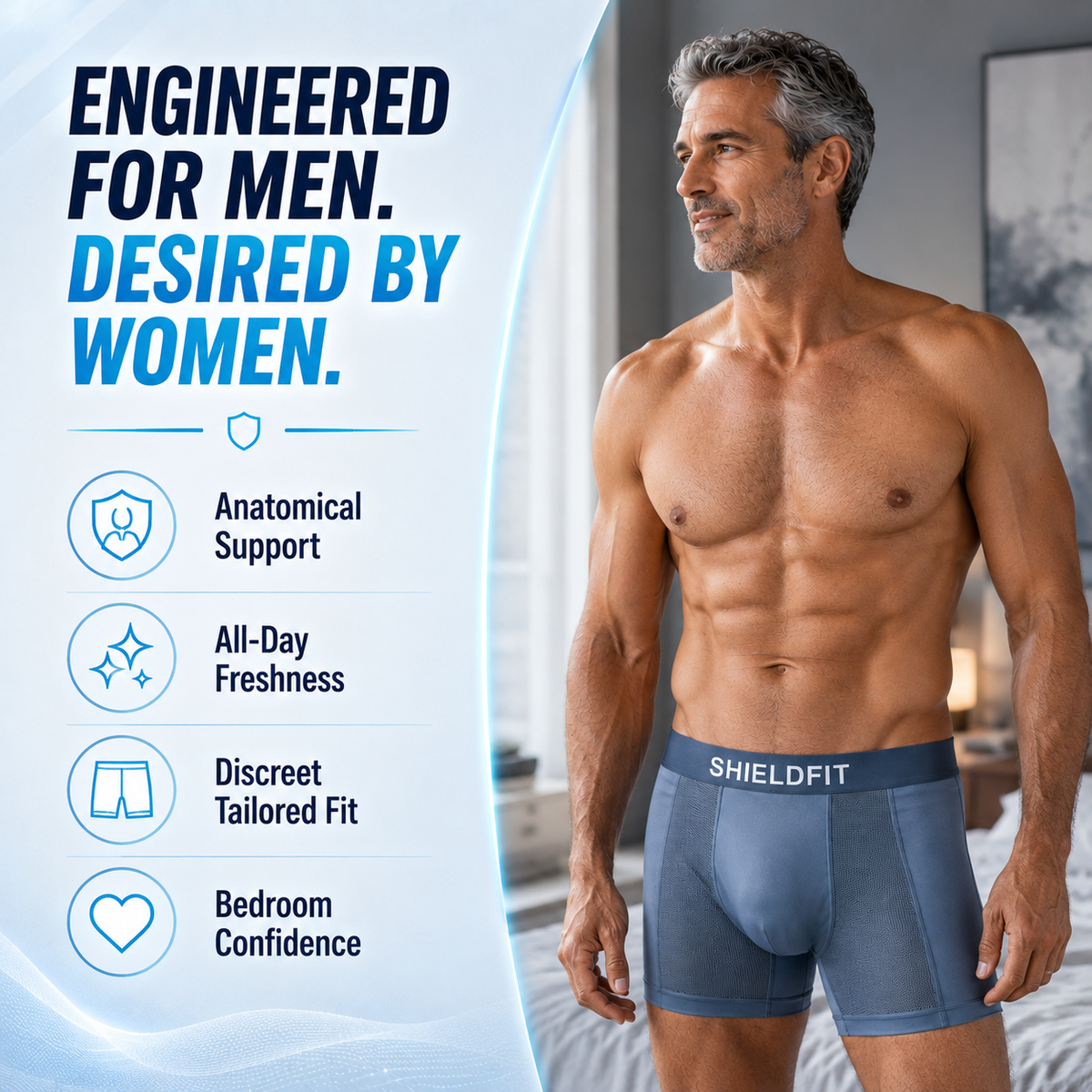 BEST DEAL 80% OFF 🔥 SHIELDFIT™ Premium Leakproof Bamboo IceSilk Boxer