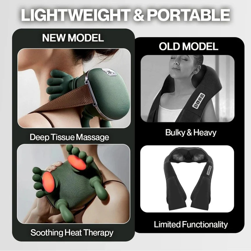 Real Relief - Portable Neck and Back Relaxing Massager