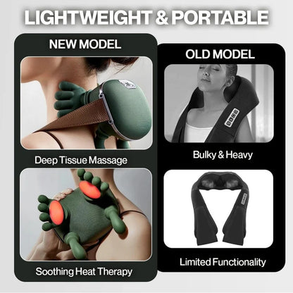 Real Relief - Portable Neck and Back Relaxing Massager
