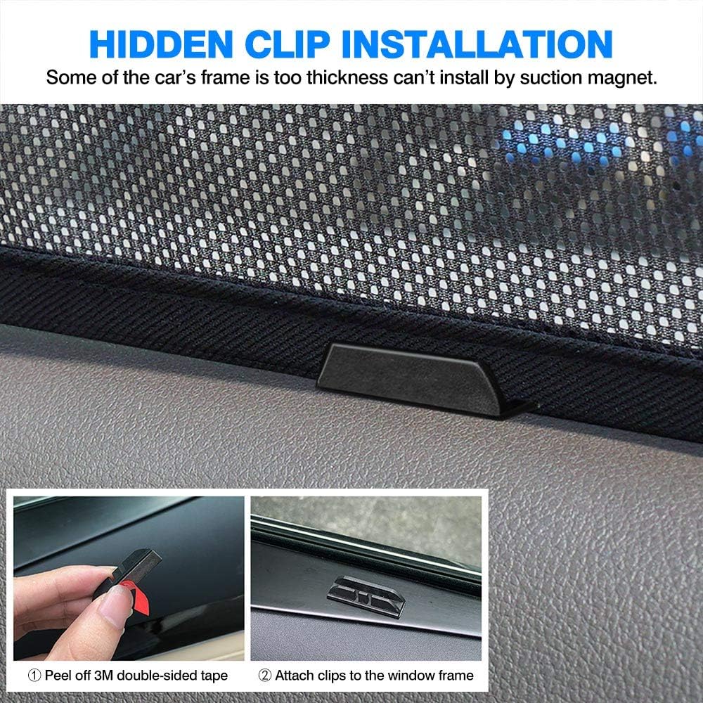 2026 Custom Car Side Magnetic Window Sunshade Curtain