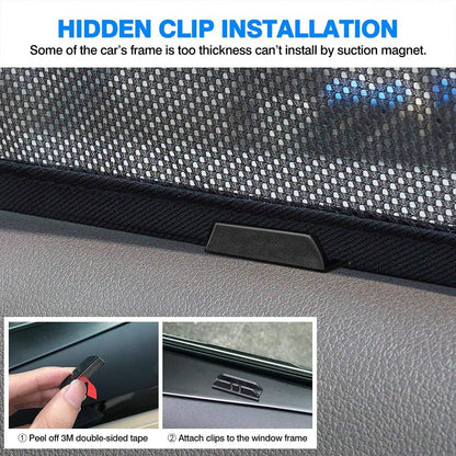 2026 Custom Car Side Magnetic Window Sunshade Curtain
