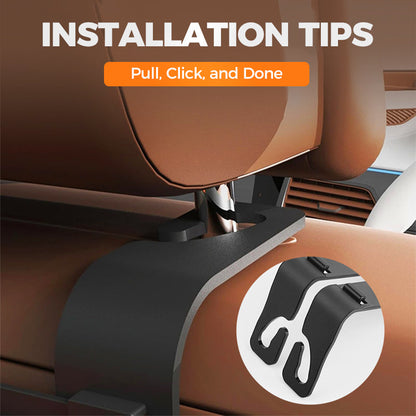 Multifunctional & Waterproof Car Back Seat Organizer