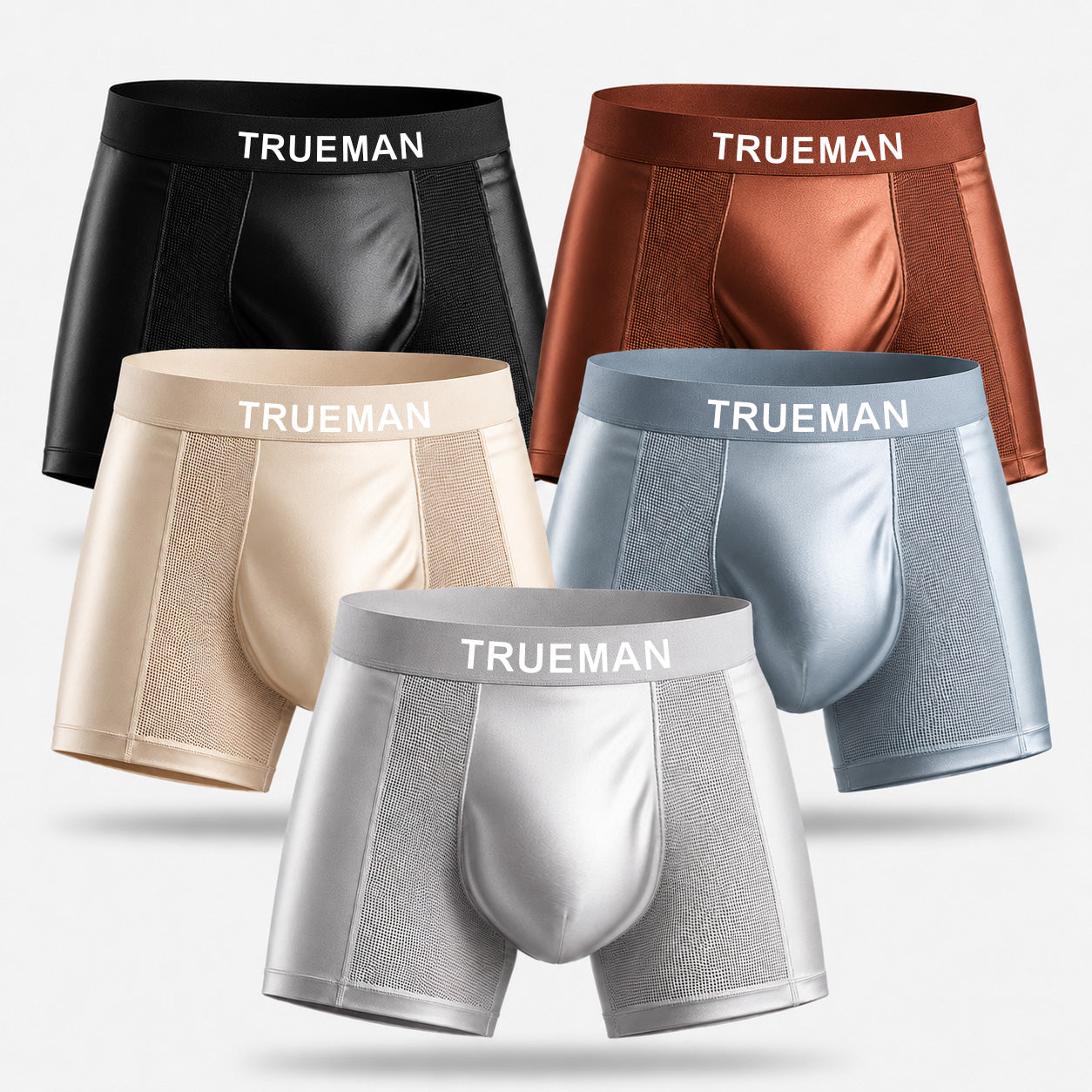 BEST DEAL 70% OFF + 🎁  NORXIL Premium Breathable Leak-Proof IceSilk Boxer - 100% Invisible Smart Protection