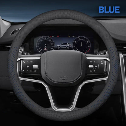 Gripex UltraGrip Breathable Leather Steering Wheel Cover | Anti-Slip, Custom - Fit