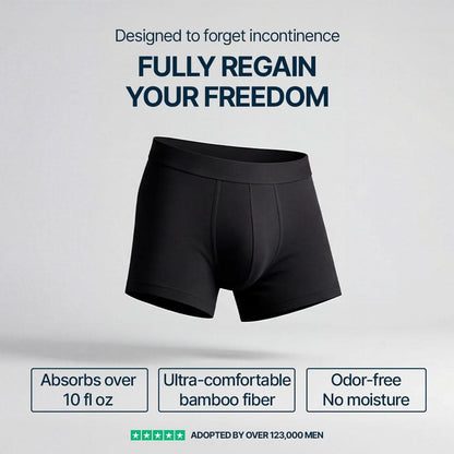 Orykas Men’s Ultra Absorbent Washable Incontinence Boxer