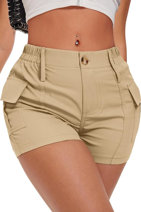 Maria Cargo Shorts - 70% OFF - Sexy Pockets Cargo Shorts for Women