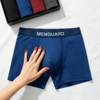 EXCLUSIVE 80% OFF🔥 2026 PREMIUM IceSilk Leakproof Boxer Briefs 💧 Up to 300mL Absorbency | Cooling IceSilk Comfort