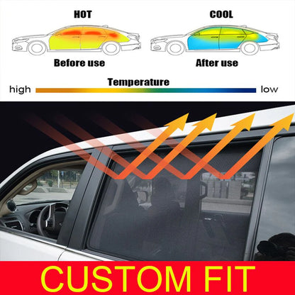 2026 Custom Car Side Magnetic Window Sunshade Curtain