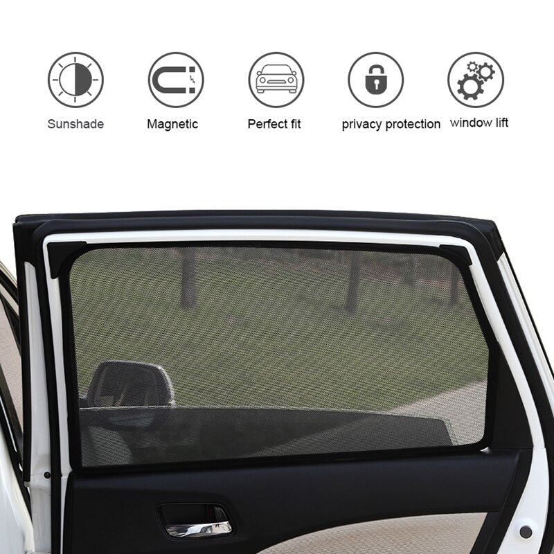 2026 Custom Car Side Magnetic Window Sunshade Curtain