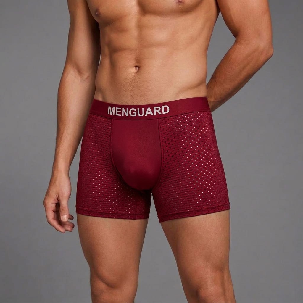 EXCLUSIVE 80% OFF🔥 2026 PREMIUM IceSilk Leakproof Boxer Briefs 💧 Up to 300mL Absorbency | Cooling IceSilk Comfort