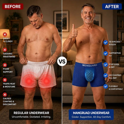 EXCLUSIVE 80% OFF🔥 2026 PREMIUM IceSilk Leakproof Boxer Briefs 💧 Up to 300mL Absorbency | Cooling IceSilk Comfort