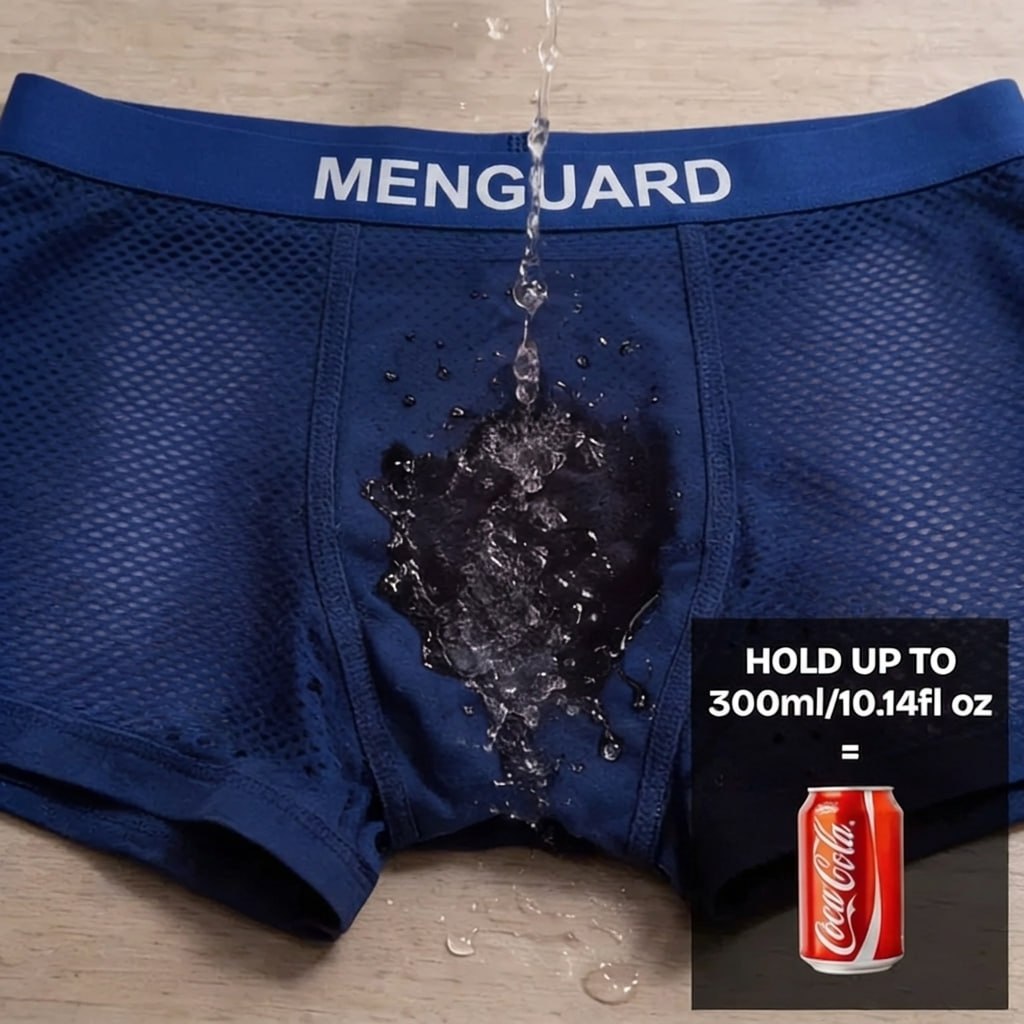 EXCLUSIVE 80% OFF🔥 2026 PREMIUM IceSilk Leakproof Boxer Briefs 💧 Up to 300mL Absorbency | Cooling IceSilk Comfort
