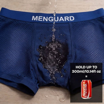 EXCLUSIVE 80% OFF🔥 2026 PREMIUM IceSilk Leakproof Boxer Briefs 💧 Up to 300mL Absorbency | Cooling IceSilk Comfort