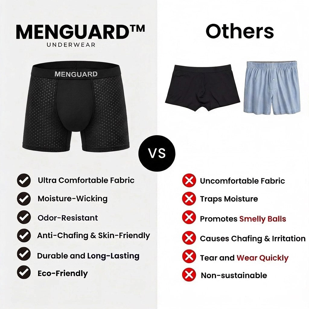 EXCLUSIVE 80% OFF🔥 2026 PREMIUM IceSilk Leakproof Boxer Briefs 💧 Up to 300mL Absorbency | Cooling IceSilk Comfort