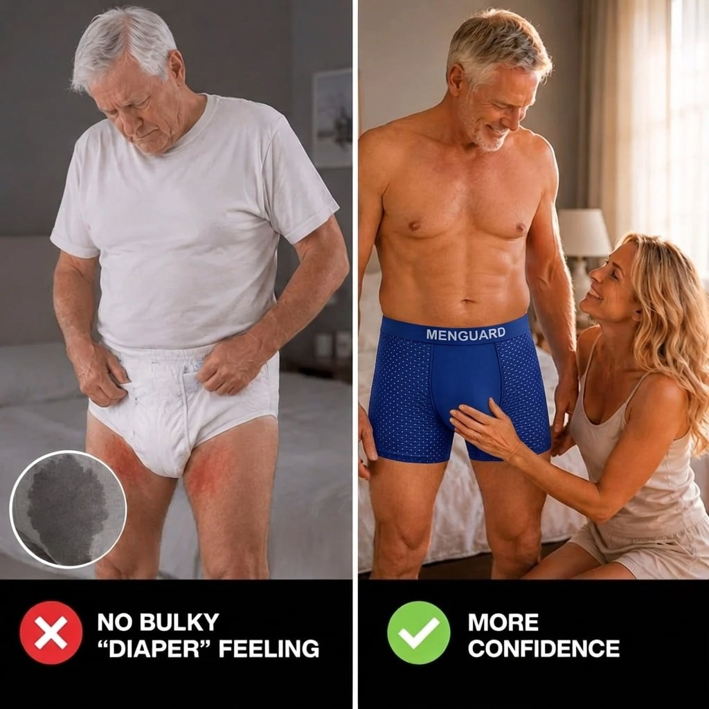 EXCLUSIVE 80% OFF🔥 2026 PREMIUM IceSilk Leakproof Boxer Briefs 💧 Up to 300mL Absorbency | Cooling IceSilk Comfort