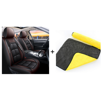 All-Season Full-Coverage Leather Car Seat Cover