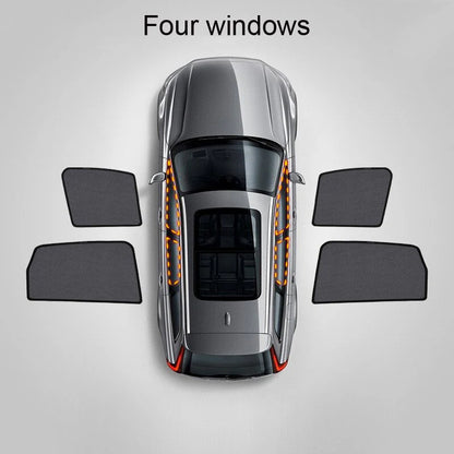 2026 Custom Car Side Magnetic Window Sunshade Curtain