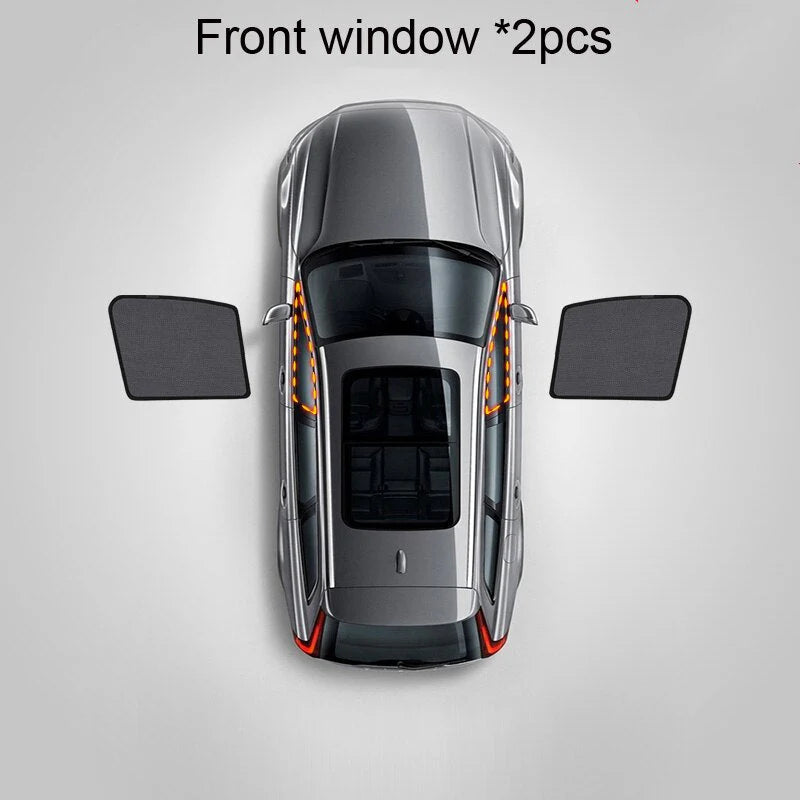 2026 Custom Car Side Magnetic Window Sunshade Curtain