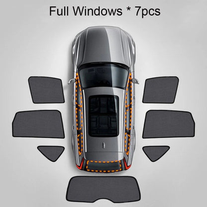2026 Custom Car Side Magnetic Window Sunshade Curtain