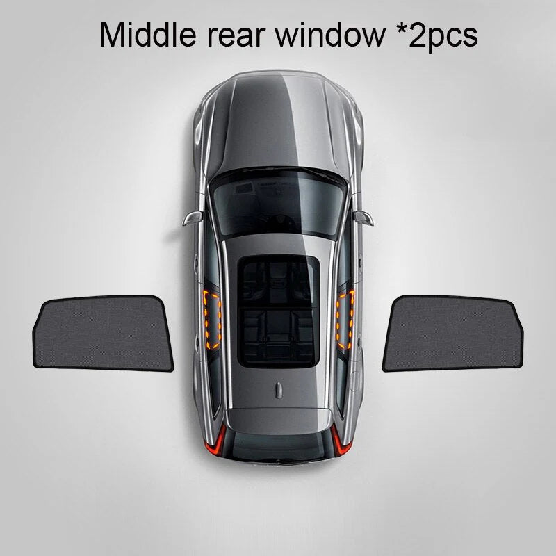 2026 Custom Car Side Magnetic Window Sunshade Curtain
